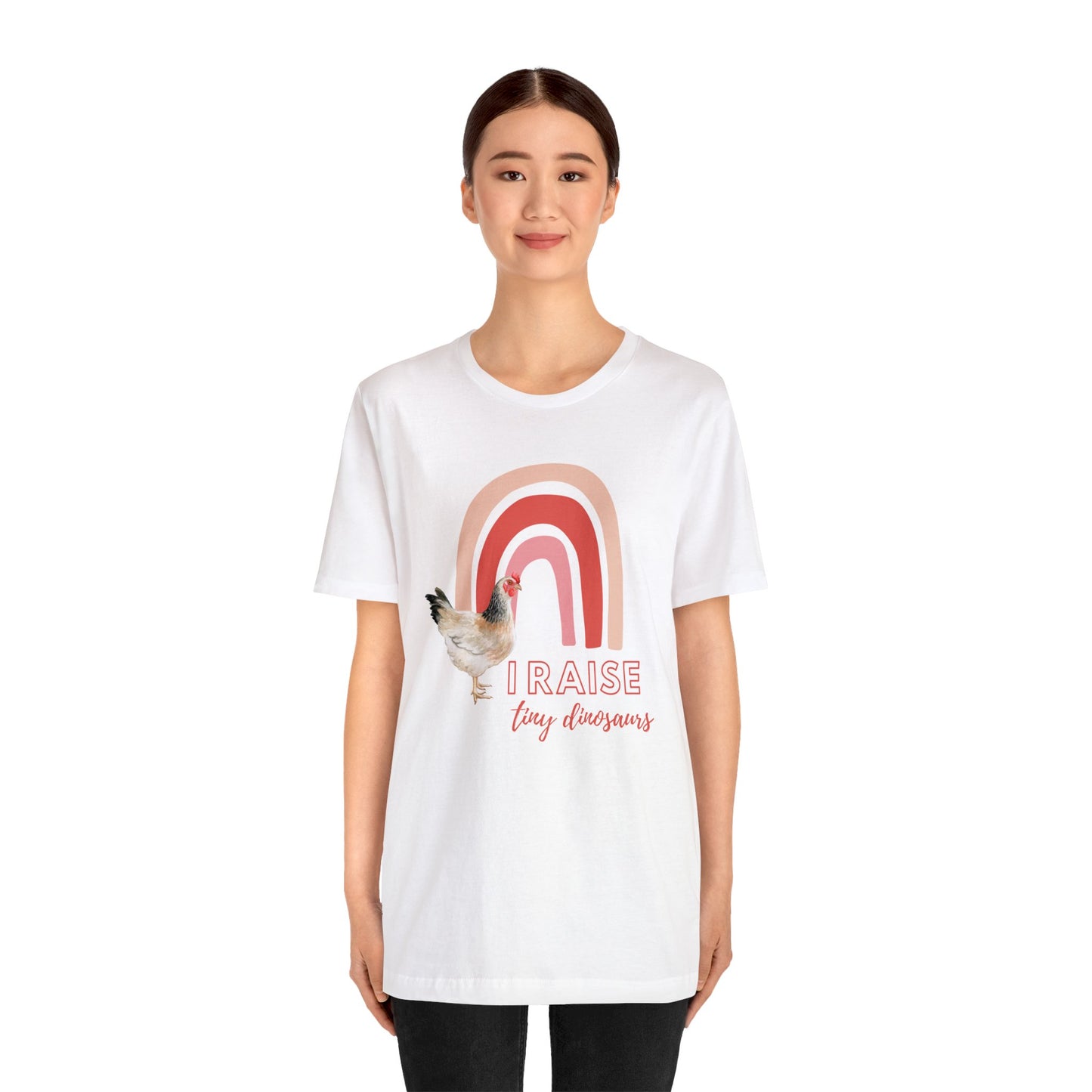 "I Raise Tiny Dinosaurs" Chicken Shirt