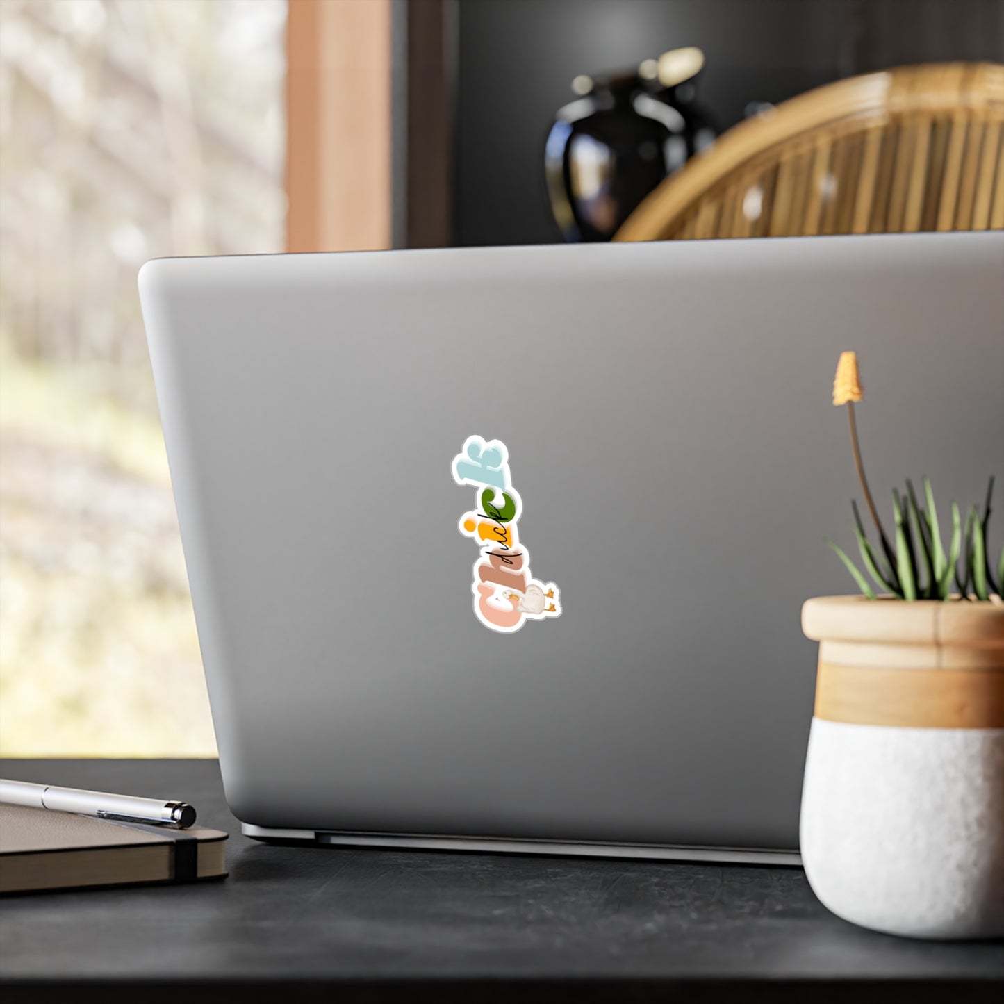 Duck Chick Sticker