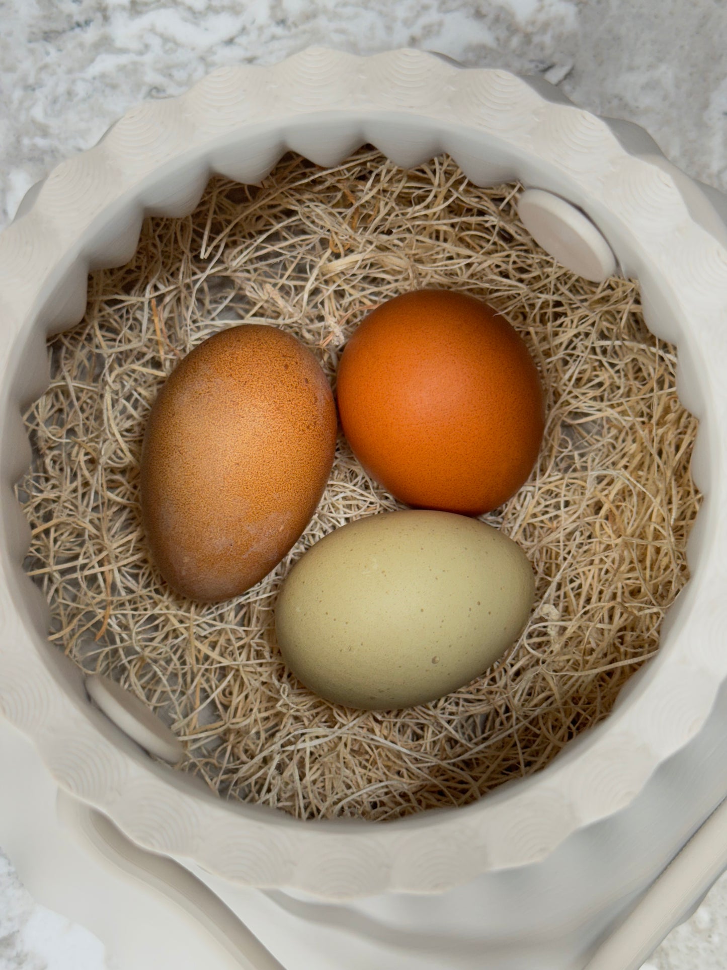 Egg Collecting Basket