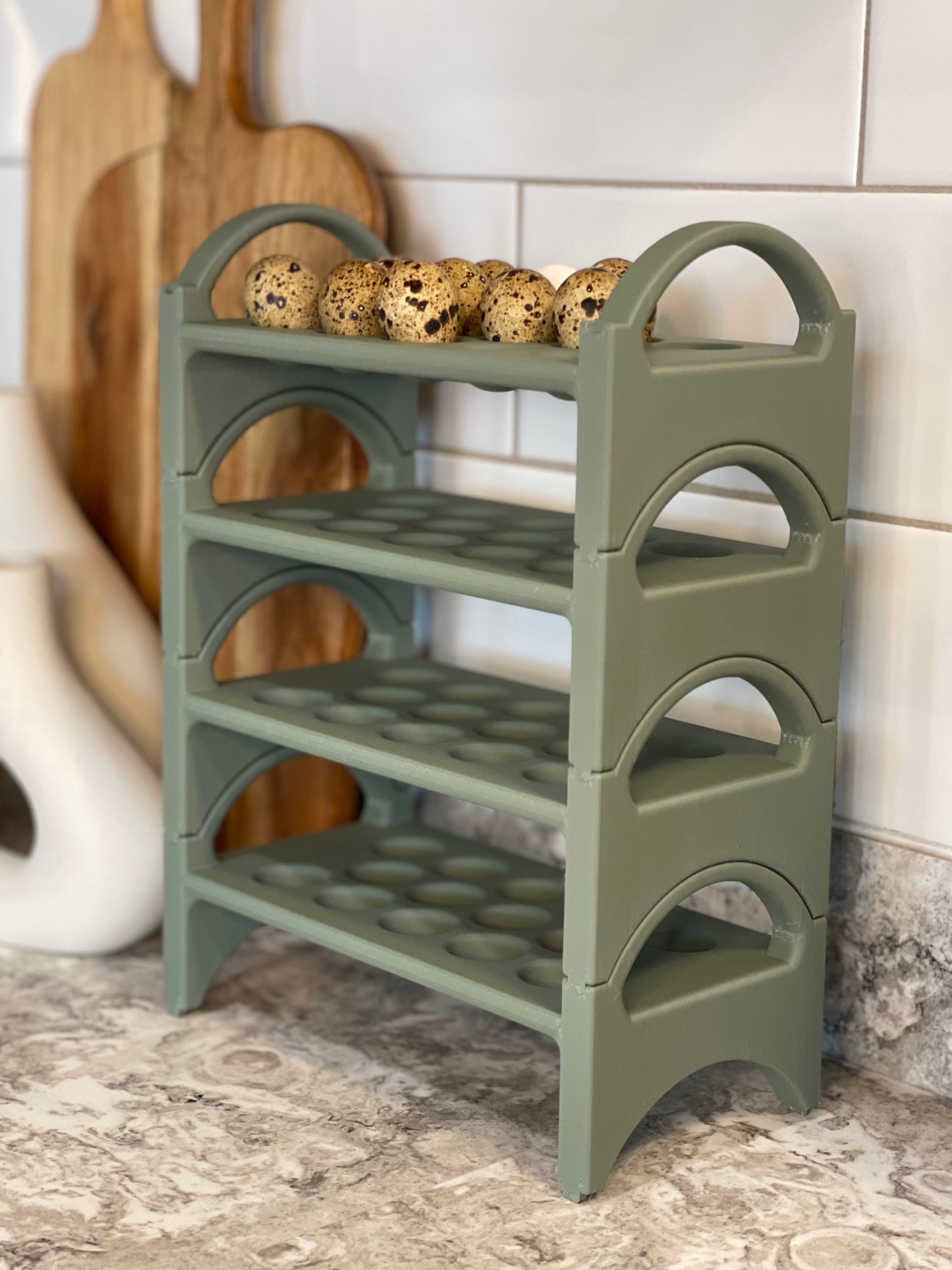 Quail Stackable Egg Holder