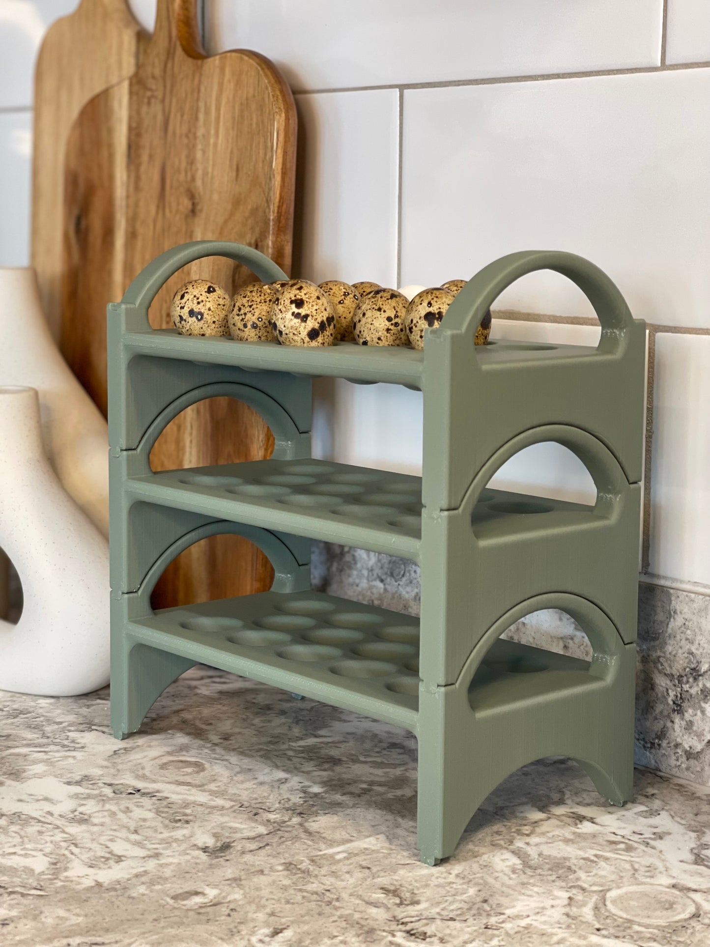 Quail Stackable Egg Holder