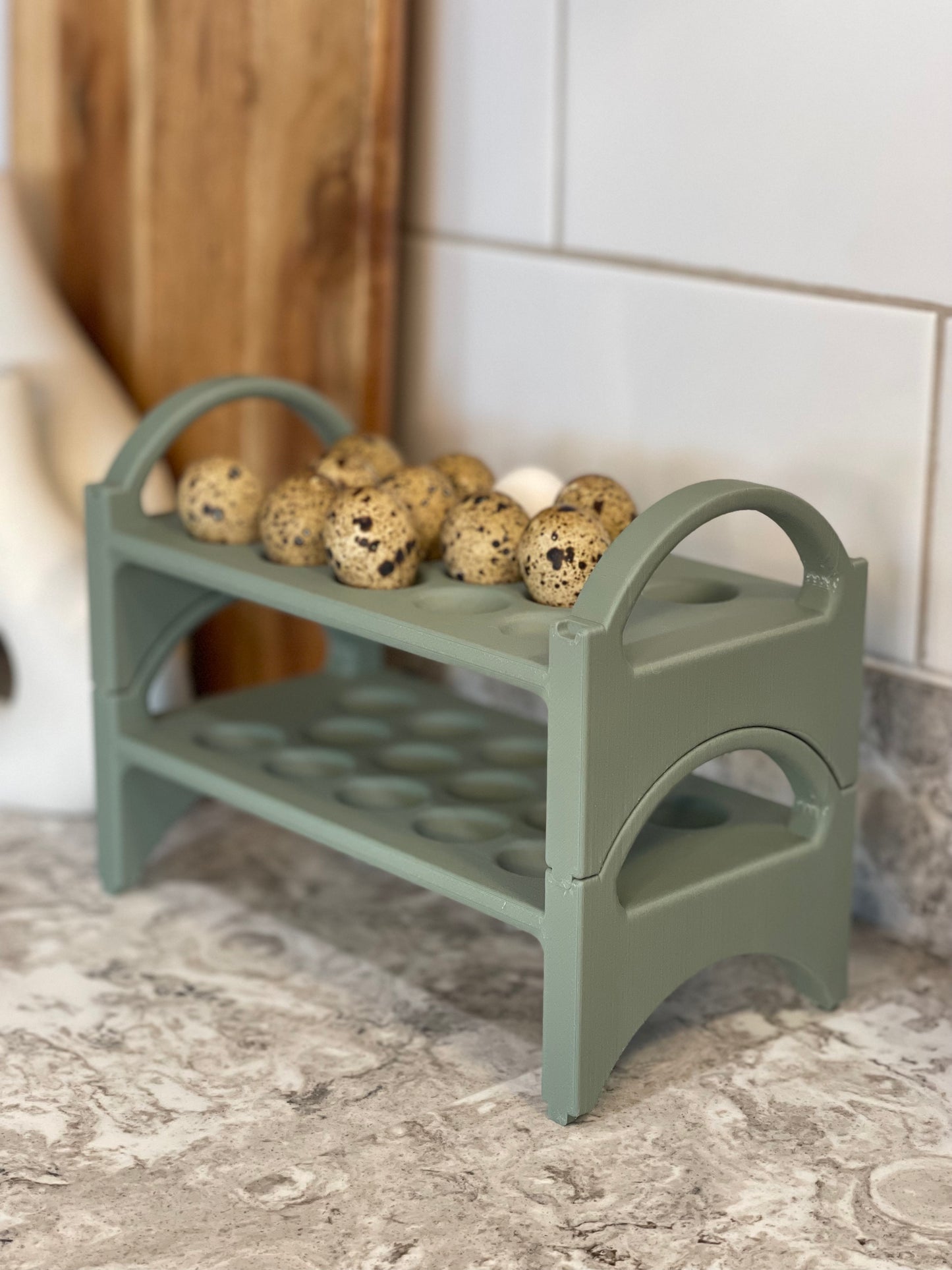 Quail Stackable Egg Holder