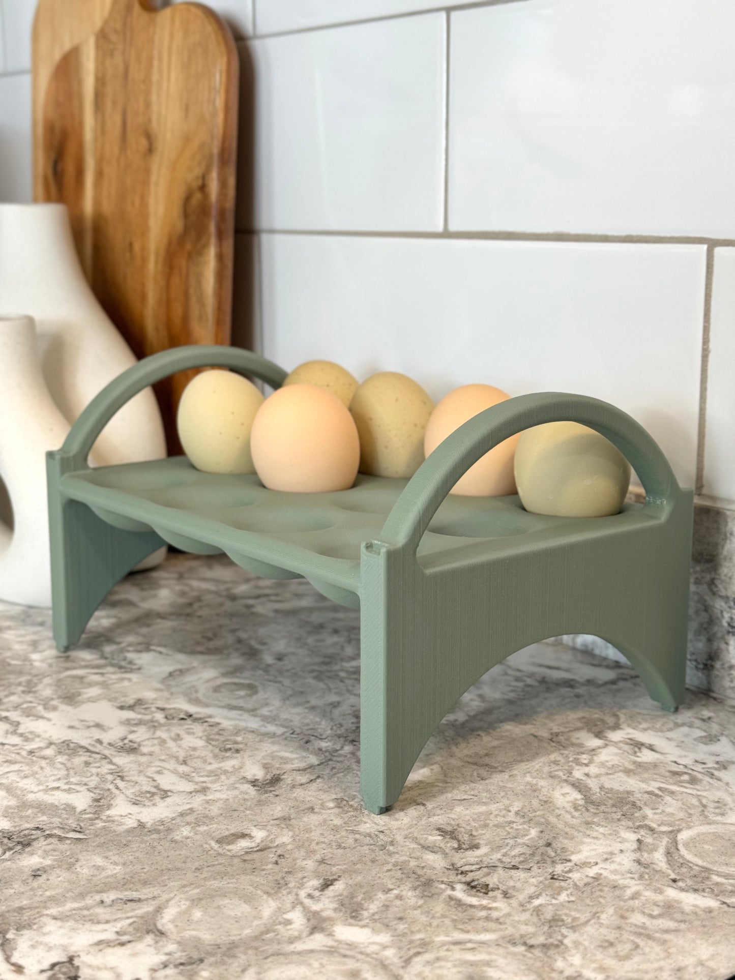 Stackable 12 Count Egg Holder