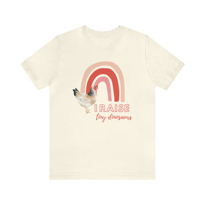 "I Raise Tiny Dinosaurs" Chicken Shirt