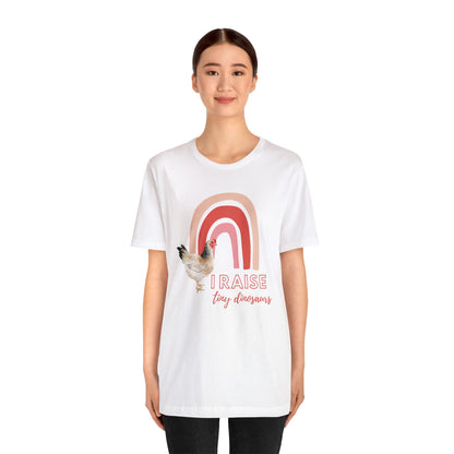 "I Raise Tiny Dinosaurs" Chicken Shirt