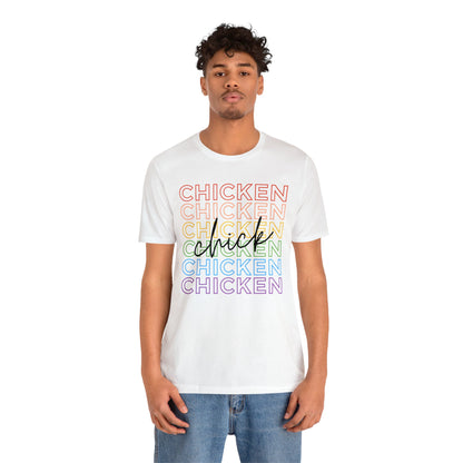 Rainbow Chicken Chick Shirt