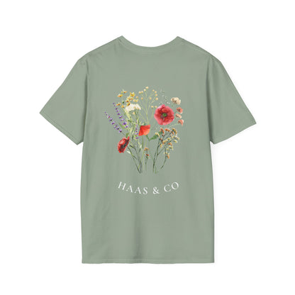 CLUCK Flower Chicken T-Shirt