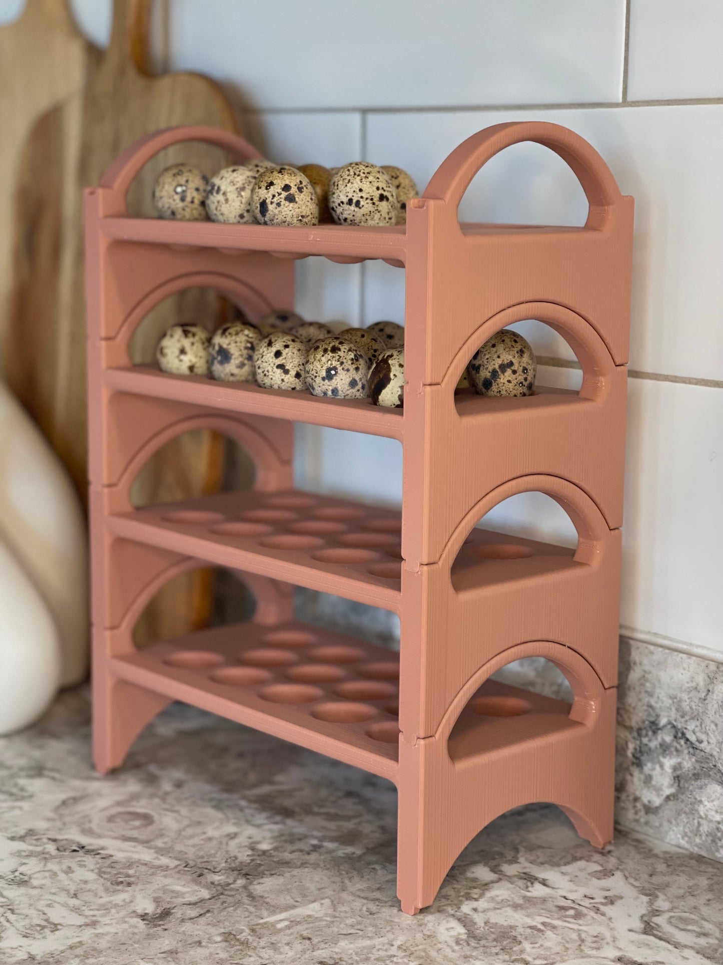 Quail Stackable Egg Holder
