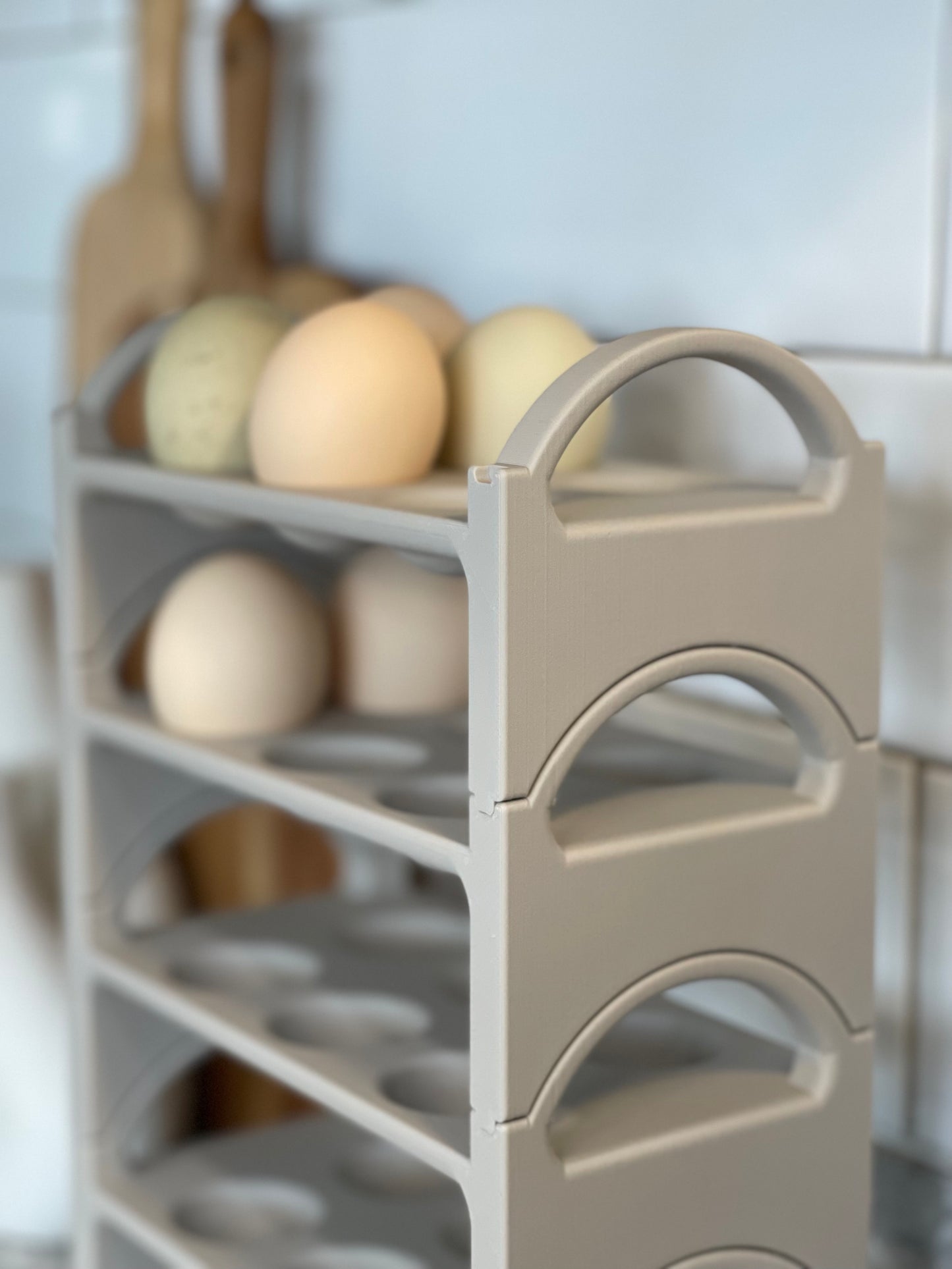 Stackable 6 Count Egg Holder