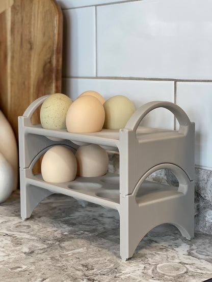 Stackable 6 Count Egg Holder