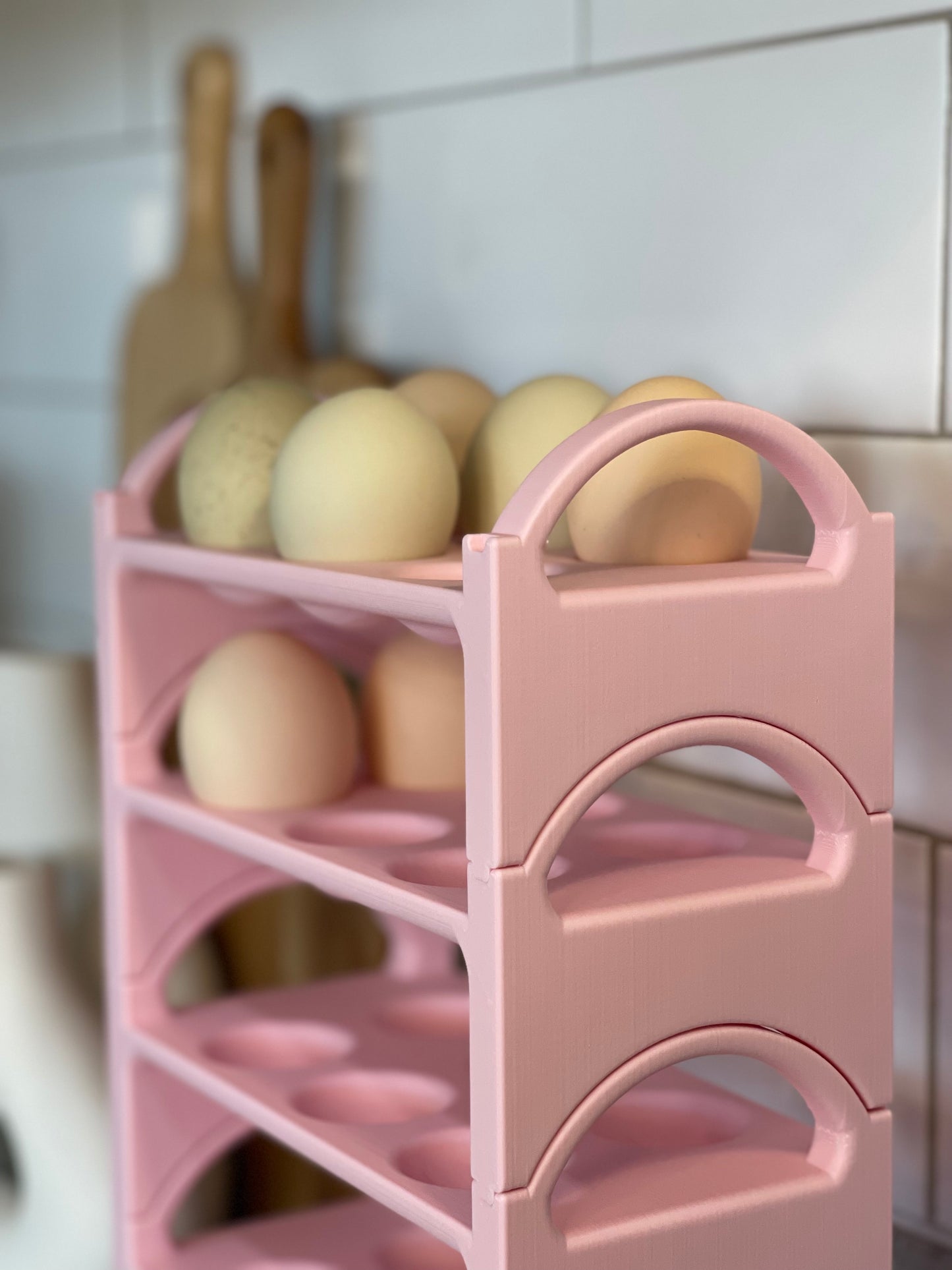 Stackable 6 Count Egg Holder