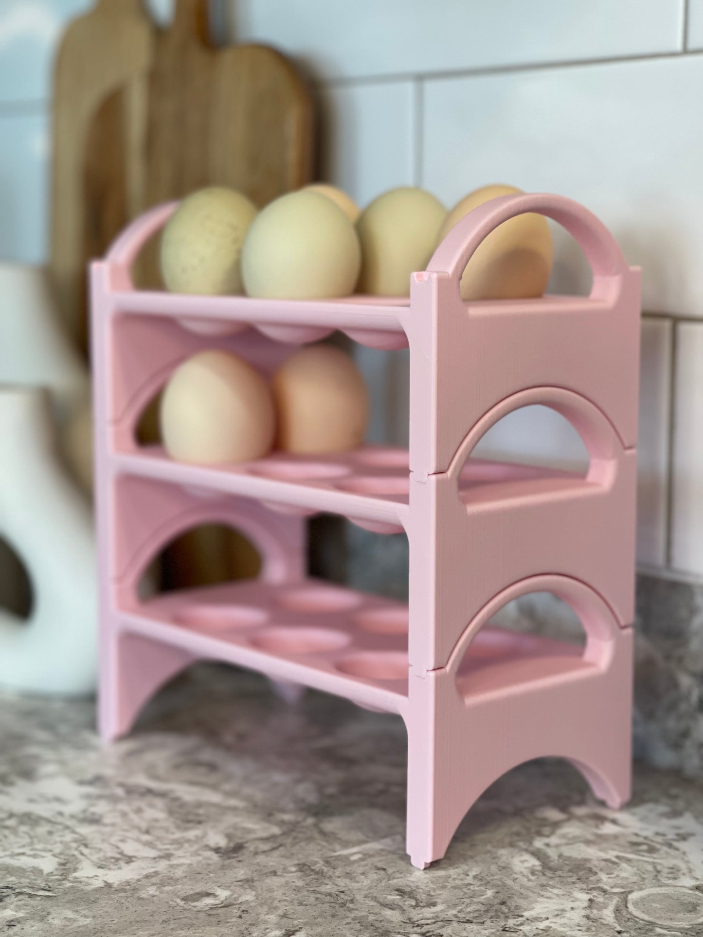 Stackable 6 Count Egg Holder