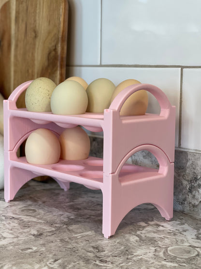 Stackable 6 Count Egg Holder