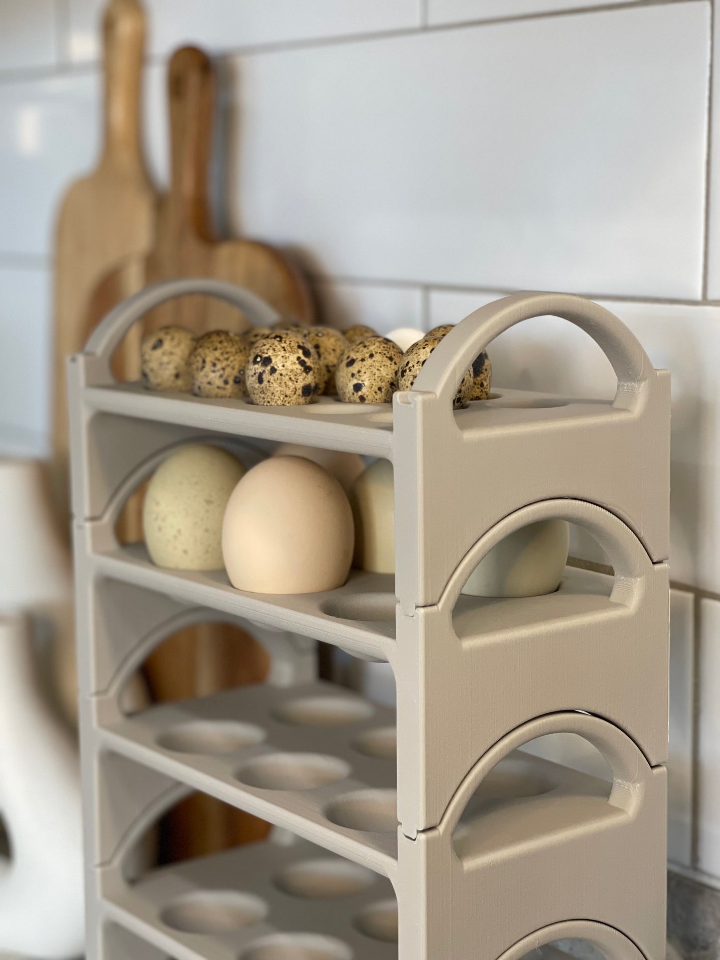 Stackable 6 Count Egg Holder