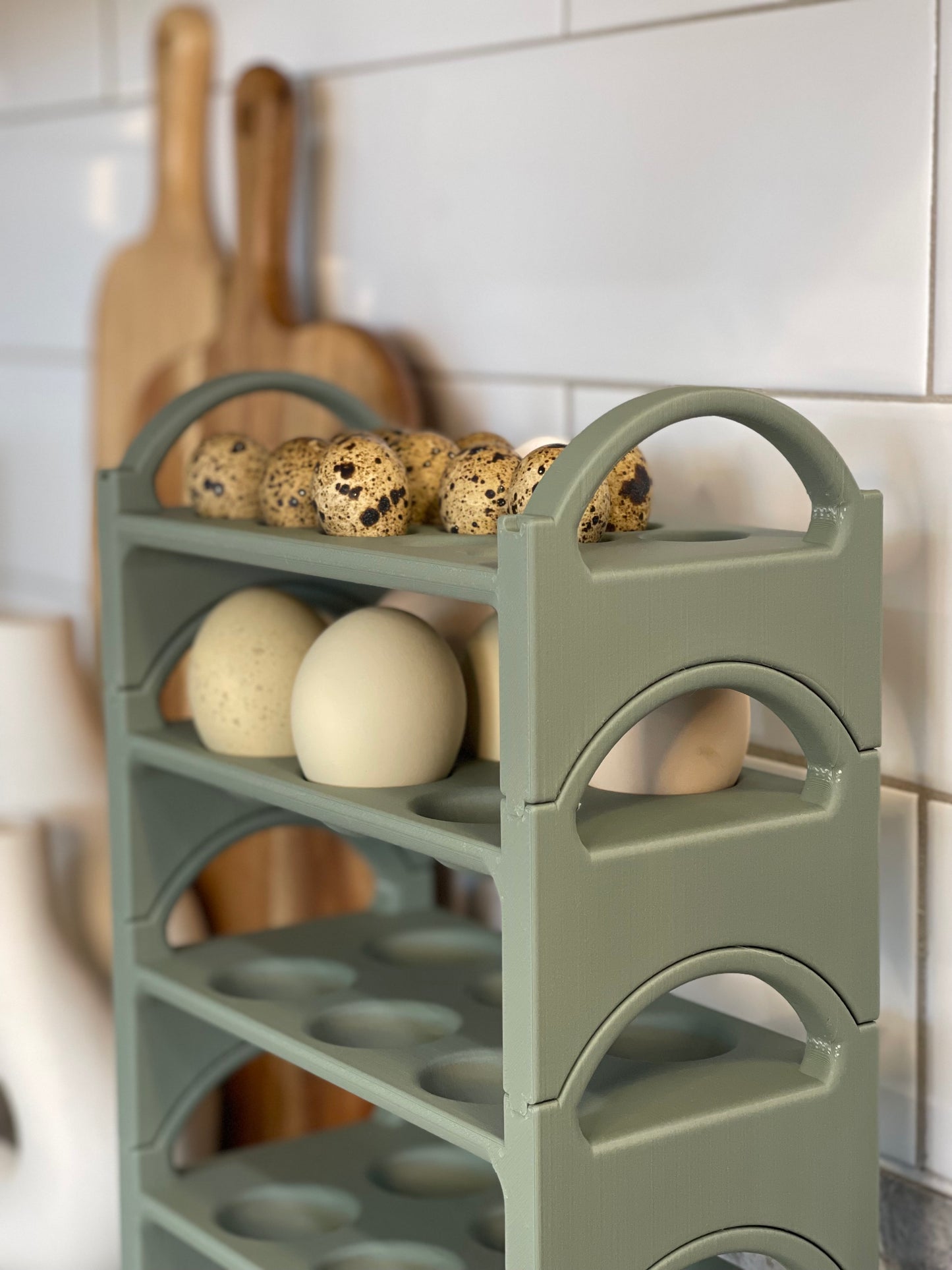 Stackable 6 Count Egg Holder