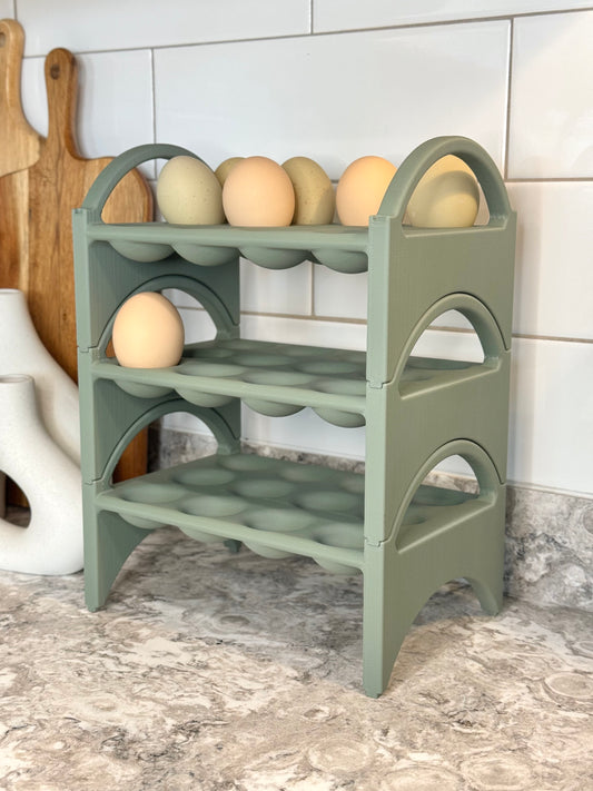 Stackable 12 Count Egg Holder